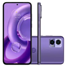 Smartphone Motorola Edge 30 Neo 256GB Roxo 5G Tela 6,28'' P-OLED 120Hz Câmera Dupla 64MP FHD Selfie 32MP FHD Dual Chip