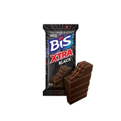 [APPL] 5 unidades CHOCOLATE BIS XTRA BLACK 45G LACTA