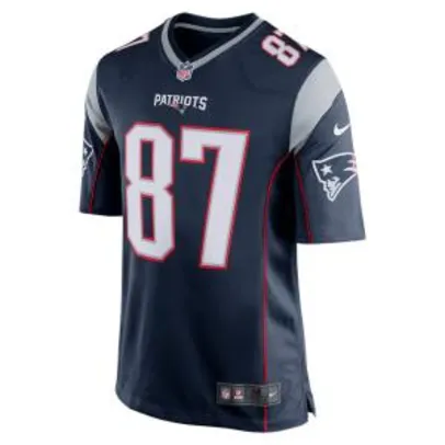 Camisa Futebol Americano Nike New England Patriots Masculina | R$250