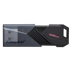 (PIX) [APP] Pen Drive 128GB Kingston DataTraveler Exodia Onyx, USB 3.2 - DTXON/128GB