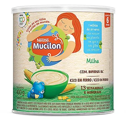 [PRIME] Cereal Infantil, Milho, Mucilon, 400g | R$ 7