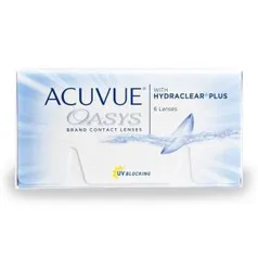 Lentes de contato Acuvue Oasys - R$98