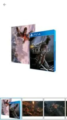 Sekiro: Shadows Die Twice para PS4 - FromSoftware R$158