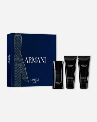 Kit Code Armani - Perfume Masculino - Eau de Toilette - 75ml