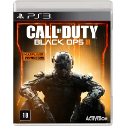 [SUBMARINO] Call Of Duty: Black Ops 3 Multiplayer Online e Modo Zumbi - PS3
