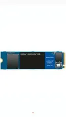 SSD WD Blue SN550, 250GB, M.2, PCIe, NVMe, Leituras: 2400Mb/s e Gravações: 950Mb/s - WDS250G2B0C