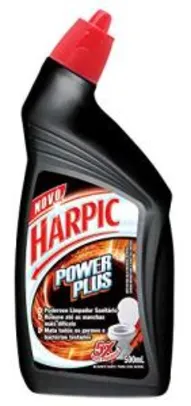 [PRIME] Desinfetante Sanitário Power Plus Líquido 500ml, Harpic | R$3