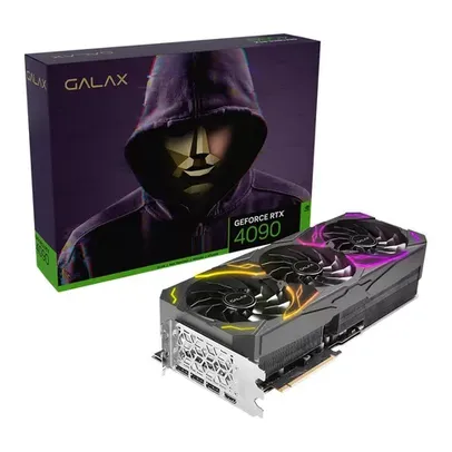 Placa de Vídeo RTX 4090 SG 1-Click OC Galax NVIDIA GeForce, 24 GB GDDR6X, ARGB, DLSS, G-Sync, 384 bits - 49NXM5MD6DSGBR