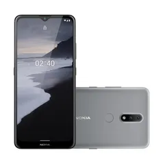 (ame 357)Smartphone Nokia 2.4 64GB com 3GB de RAM - Cinza - NK015