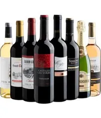 [Primeira Compra] Kit 8 VInhos | R$190