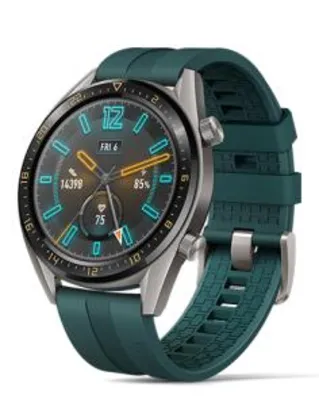 Smartwatch Huawei Active Edition - Watch GT Verde Escuro 46mm 128MB | R$649