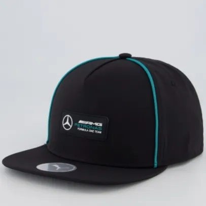 Boné Puma Mercedes AMG Petronas MAPF1 FB Preto e Azul