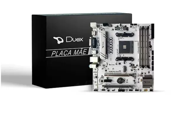 Placa Mãe Duex B550M, AMD AM4, mATX, DDR4 - DX B550ZG M2