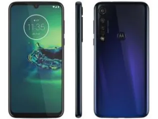 Smartphone Motorola G8 Plus 64GB Azul Safira | R$1251