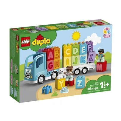 LEGO Duplo - Caminhão do Alfabeto 10915 - 36 Peças | R$180