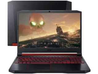 Notebook Gamer Acer GeForce GTX 1650 Core i5-9300H 8GB 512GB SSD Full HD 15.6” Aspire Nitro 5 AN515-54-574Q | R$ 4454