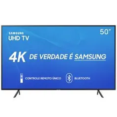 Smart TV LED 50'' UHD 4K Samsung 50RU7100 | R$1.748