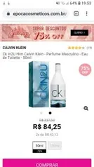 Perfume Calvin Klein CK IN2U Masculino EDT - 50ml