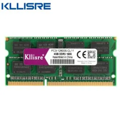 Kllisre DDR4 16GB Ram laptop 2666MHz R$ 255