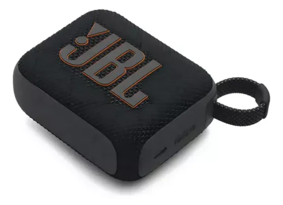 Caixa De Som Go 4 Black JBL À Prova D'água JBLGO4BLK Cor Preto 110V/220V