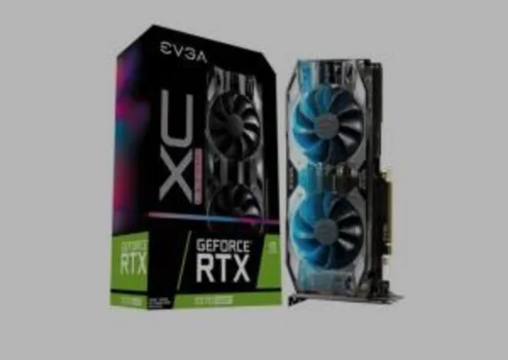 Placa de Video EVGA GeForce RTX 2070 Super XC Ultra Gaming, 8GB, GDDR6 | R$ 3.671