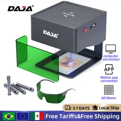 DAJA Gravador A Laser CNC Diy DJ6 Máquina De Gravura A Laser 3000mw Rápido