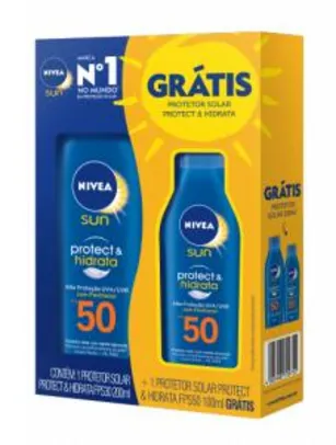 Kit Protetor Solar Corporal Nivea Sun Protect & Hidrata FPS50 | R$43