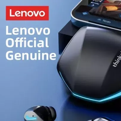 Fone de ouvido sem fio Lenovo GM2 Pro Bluetooth 5.3