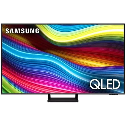 (CC SANTANDER) Smart TV 55 Polegadas Samsung QLED 4K, 4 HDMI, 2 USB, Bluetooth, Wi-Fi, Gaming Hub, Alexa built in - QN55Q70CAGXZD