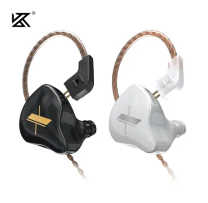 Fones de ouvido intra-auriculares KZ EDX | R$26