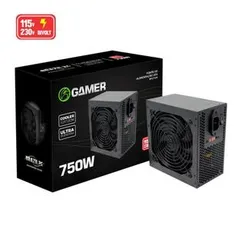 Fonte Atx 750w Real Brazilpc Bpc/7400-b 24 Pinos - BRAZIL PC