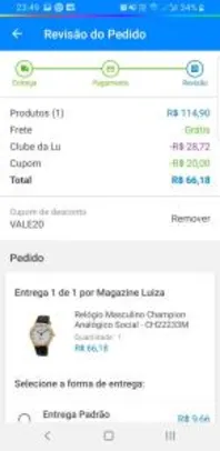Relógio Champion Masculino - Clube da Lu + cupom VALE20