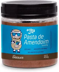 [Recorrência] Mais Mu - Creme de Amendoim C/ Whey - 450g - Chocolate Crunchy