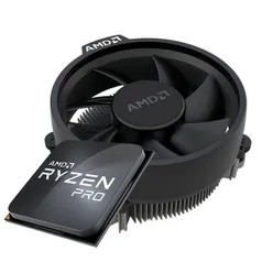 Processador AMD Ryzen 5 PRO 4650G 3.7GHz (4.2GHz Turbo), 6-Cores 12-Threads, AM4, Cooler Wraith Stealth, Com Vídeo Integrado, 100-100000143MPK, Sem Ca