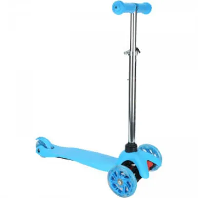 Patinete 3 Rodas Spin Roller com Luzes de Led - Infantil R$208
