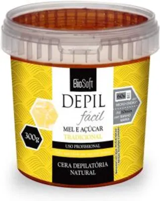 [PRIME] Cera Depilatória Mel e Açúcar - Nova Gramatura - R$7