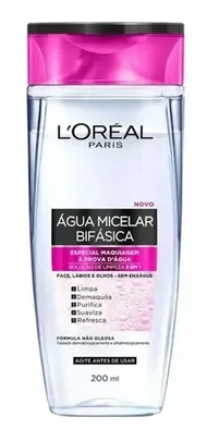 Água Micelar L'oréal Paris Bifásica 200ml