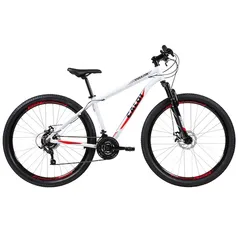 Bicicleta Aro 29 Caloi Vulcan com 21 Marchas, Quadro 17" e Suspensão Dianteira