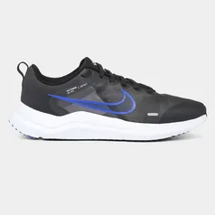 Tênis Nike Downshifter 12 Masculino - Preto e Azul