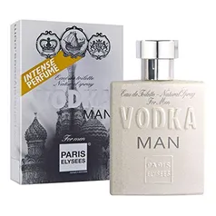 Perfume Importado Paris Elysees Eau De Toilette Masculino Vodka Man 100ml