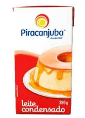 Leite Condensado Piracanjuba Tetra Pack 395g - Embalagem c/ 27 unidades