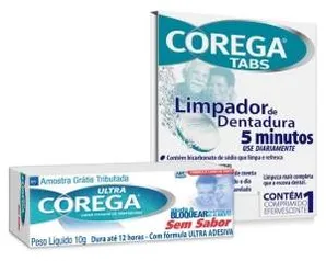 [Corega] Experimente Ultra Corega® Creme e Corega® Tabs - Grátis