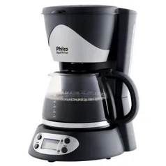 Cafeteira Philco Digital PH14 – Preto/Aço Escovado - R$67