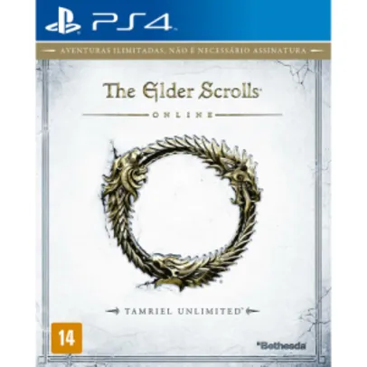 Elder Scrolls Online PS4 R$30,00