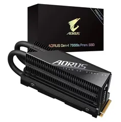 SSD Gigabyte AORUS Gen4 7000s 1TB, M.2, Leitura: 7000MB/s e Gravação: 6850MB/s