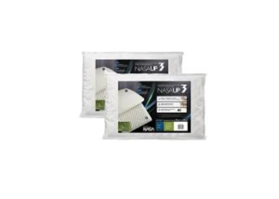 [ PRIME ] Kit 2 Peças Travesseiro Nasa U - R$48
