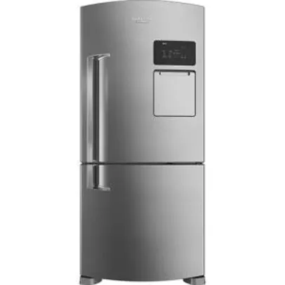 Geladeira / Refrigerador Brastemp Inverse Frost Free Domést BRV80 565 Litros - Platinum - R$ 3607