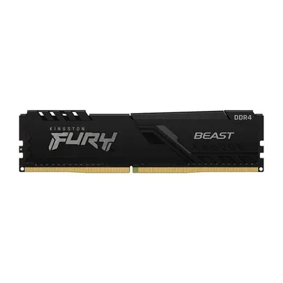 Memória RAM Kingston Fury Beast, 8GB, 3200MHz, DDR4, CL16, Preto - KF432C16BB/8