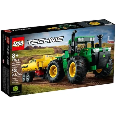 LEGO Technic: Trator John Deere 9620R 4WD - 390 Peças