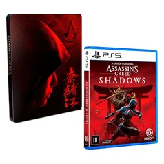 Jogo Assassin's Creed Shadows + Steelbook, PS5 - UB000079PS5